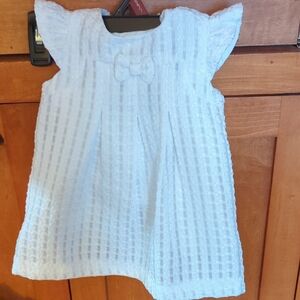 Fagottino Italy mini Infant White Dress 6-9 Months